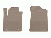WeatherTech 11-13 Infiniti QX / 14-18 QX80 / 17-18 Nissan Armada Front Rubber Mats - Tan