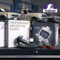 Yukon Gear 9.75in Ford 3.55 Rear Ring & Pinion Install Kit 34 Spline Positraction Axle Bearings