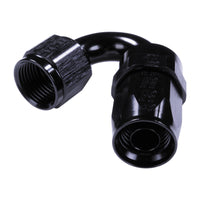 Russell 8AN ProClassic 150 Degree Hose End - Black