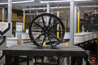 Vossen EVO-2R 19x8.5 / 5x120 / ET35 - Gloss Black Wheel - (C8 Stingray - Front)