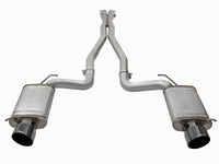 aFe Mach Force-Xp 3in CB Stainless Steel Dual Exhaust System w/ Black Tips 09-15 Cadillac CTS-V