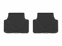 WeatherTech 19-25 Volkswagen Jetta 2nd Row Rear All-Weather Floor Mats - Black
