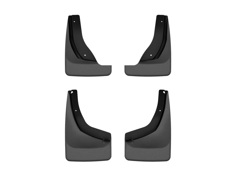 WeatherTech 24-25 Chevrolet Trax No Drill Front & Rear MudFlaps - Black