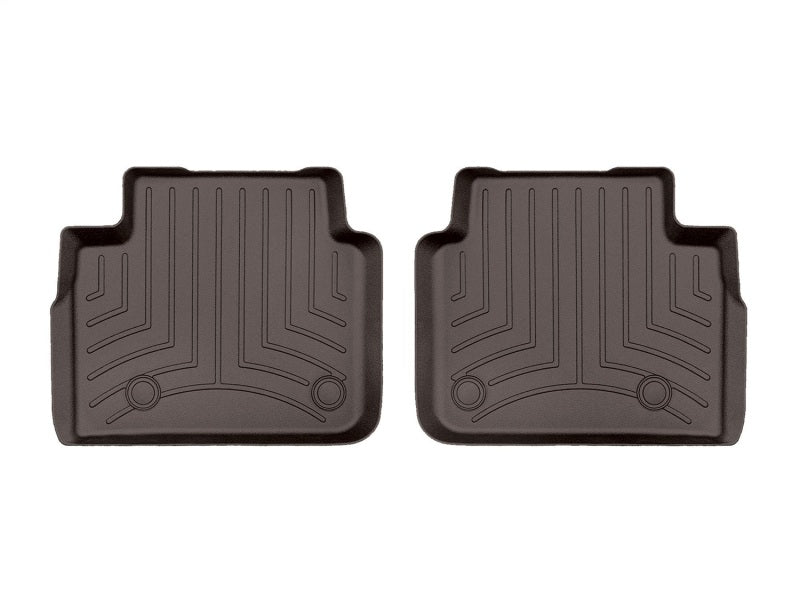 WeatherTech 21-23 Jeep Grand Cherokee L (6-Passenger) 2nd Row Rear FloorLiner HP - Cocoa