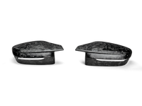 Akrapovic BMW M2 Coupe (G87) Chopped Carbon Fiber Mirror Cap Set - Matte