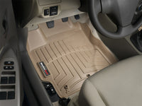 WeatherTech 07-11 Toyota Yaris Front FloorLiner - Tan