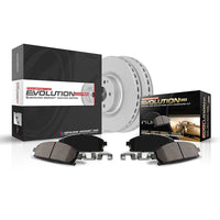 Power Stop 2020 GMC Sierra 2500 HD Rear Z17 Coated Brake Kit