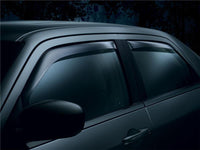 WeatherTech 07+ GMC Acadia Front and Rear Side Window Deflectors - Dark Smoke