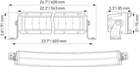 Hella Universal Black Magic 21.5in Tough Double Row Curved Light Bar - Spot & Flood Light