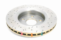 DBA 06-10 Jeep Commander Front 4000 Series Drilled & Slotted Rotor