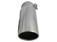 aFe Diesel Exhaust Tip Bolt On Polished 4in Inlet x 5in Outlet x 15in