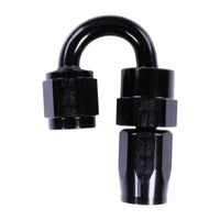 Russell 4AN ProClassic 180 Degree Hose End - Black