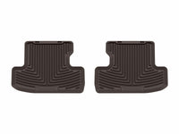 WeatherTech 21-23 Ford Mustang Mach 1 2nd Row Rear All-Weather Floor Mats - Cocoa