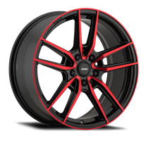 Konig Myth 18x8 5x114.3 ET43 Gloss Black w/ Red Tinted Clearcoat