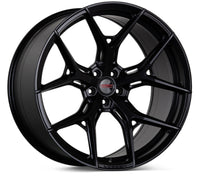 Vossen HF5 - 22x10.5 - ET32 - 5x114.3 - 70.6 - Deep - SB - Satin Black Wheel