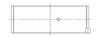 ACL Mitsubishi 4G93 1834CC 0.25mm Oversized High Performance Rod Bearing Set