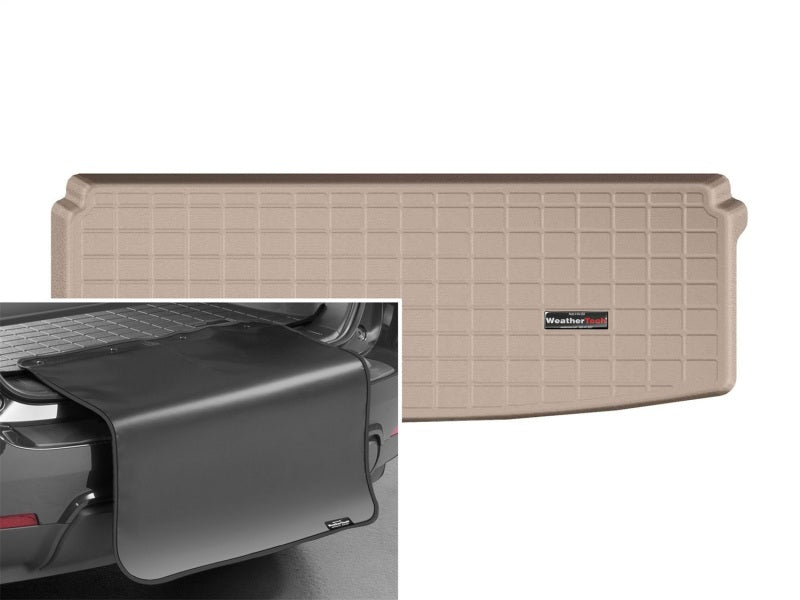 WeatherTech 2018+ Ford Expedition Cargo With Bumper Protector - Tan