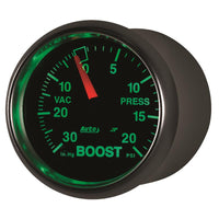 Autometer GS 52mm 30 in Hg/20 psi Mechanical Vacuum/Boost Gauge