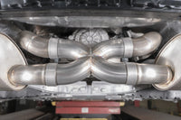 Stainless Works 20-21 Chevrolet Corvette C8 6.2L Redline Cat-Back Exhaust w/ Matte Black Tips