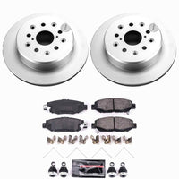 Power Stop 93-97 Lexus GS300 Rear Z23 Coated Brake Kit
