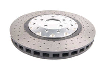 DBA 14-18 Audi RS7 Iron Rotors Front 5000 Series Drilled & Slotted Rotor w/Silver Hat