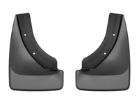 WeatherTech 21-26 Hyundai Seltos Rear Mudflaps - Black