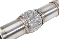 PERRIN 22-26 Subaru WRX Stainless Steel Midpipe w/Resonator 3in. (Fits OEM/Aftermarket Mufflers)