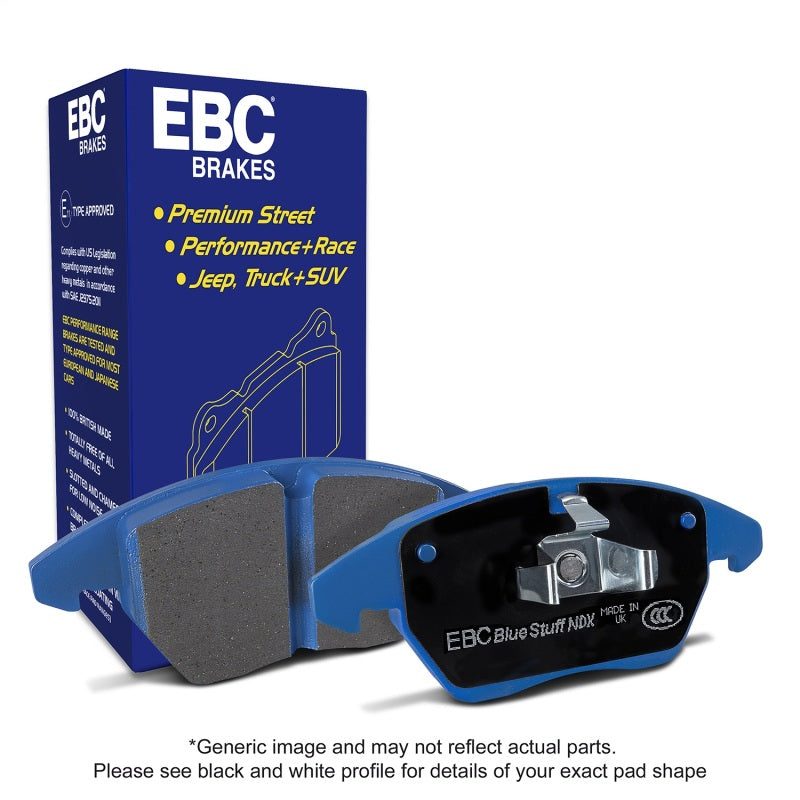 EBC 2015+ Ford Mustang GT350 Bluestuff Front Brake Pads