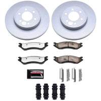 Power Stop 2003 Dodge Durango Front Z36 Coated Truck & Tow Brake Kit