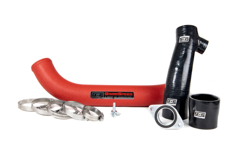 GrimmSpeed 15-21 Subaru WRX TMIC Charge Pipe Kit - Red