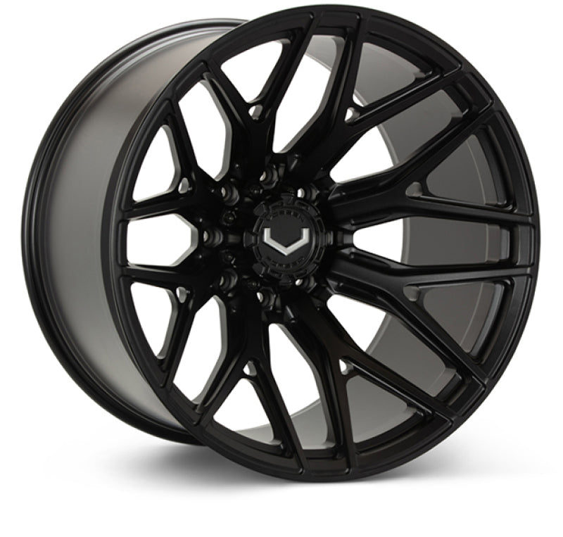 Vossen VFX-03 24x12 - 8x180 - ET44 - Ultra Deep - 124.3 - Satin Black Wheel