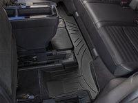 WeatherTech 22-24 Infiniti QX60 / 22-24 Nissan Pathfinder (Captains Chairs) Rear FloorLiner HP - Blk