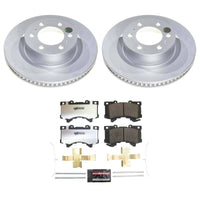Power Stop 23-26 Toyota Sequoia Front Z36 Coated Truck & Tow Brake Kit