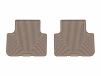 WeatherTech 17-25 Audi Q7 2nd Row Rear All-Weather Floor Mats - Tan