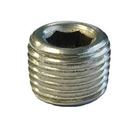 Torque Solution Stainless Steel 1/8 in NPT Plug: Universal 5 Pack