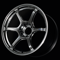 Advan RG-4 17x7.5 / +38 Offset / 4x100 / 63mm Bore / Racing Hyper Black and Ring
