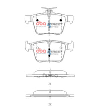 DBA 15-21 VW Golf MK7 Street Series Rear Brake Pads