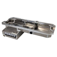 Moroso Toyota 1JZ/2JZ Aluminum Road Race Baffled Wet Sump Oil Pan (5.75in Deep / 6QT)