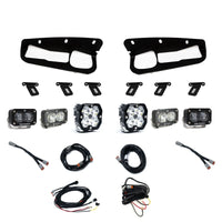Baja Designs 21-25 Ford Bronco Squadron 2.0 Sport (Spot) / S2 SAE / S2 Sport D/C Steel Bumper -Clear