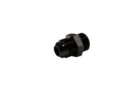 Fleece Performance Universal -8AN to 3/4in-16 Straight Male w/ O-Ring - Black