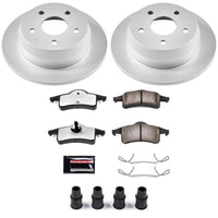 Power Stop 99-04 Jeep Grand Cherokee Rear Z36 Coated Truck & Tow Brake Kit