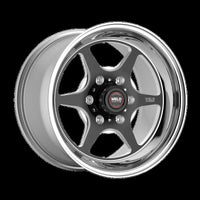 Weld S79 HD S79 18x7in / 6x135 BP / 4.1in BS Black Center - Polished Shell Wheel