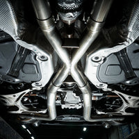 Stainless Works 18-19 Dodge Durango 6.4L Redline Catback Exhaust w/ Black Tips