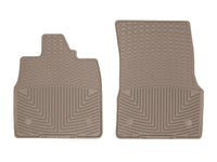 WeatherTech 2020+ Chevrolet Corvette Front Rubber Mats - Tan