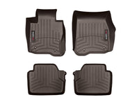 WeatherTech 2014+ BMW 4-Series Front & Rear FloorLiner - Cocoa