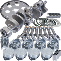 Eagle Chevy LT1350 1Pc 3.750in Crank 5.700in I-Beam Rods 4.030in Pistons 168 Tooth FP Bal Assembly