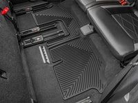 WeatherTech 18-26 Volkswagen Atlas-Bench 2nd Row-3rd Row Rear All-Weather Floor Mats - Black