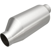 MagnaFlow 2in In/Out 4in Round Body 11.875in L Universal California Legal Catalytic Converter