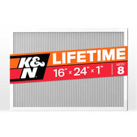 K&N HVAC Filter 16 X 24 X 1 Merv 8