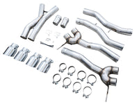 AWE Tuning Track Edition Cat-Back Exhaust for BMW G8X M3/M4 - Chrome Silver Tips